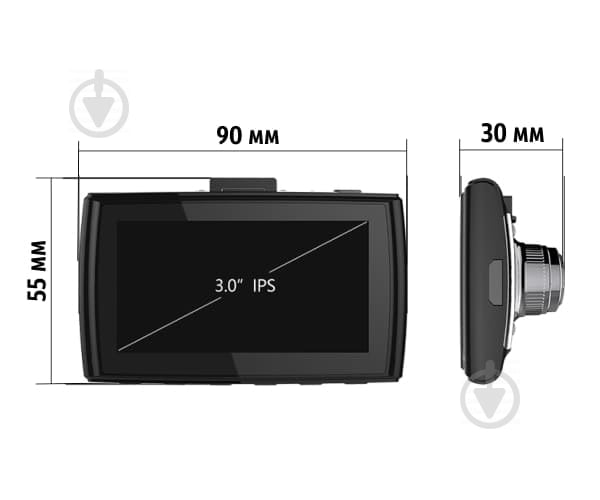 Відеореєстратор Carcam T623 Dual - фото 6