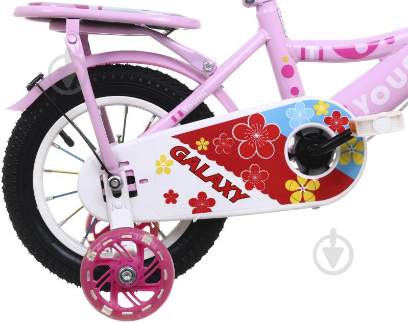 Велосипед дитячий MaxxPro kids 85% SKD рожевий 12"BICYCLE - фото 3