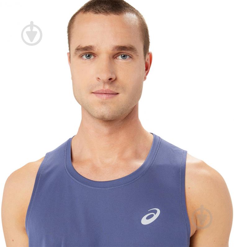 Майка Asics CORE SINGLET 2011C338_401 р.L синий - фото 4