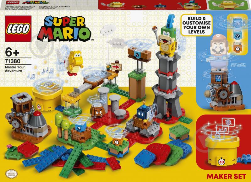 Конструктор LEGO Super Mario Твои уровни! Твои Приключения! 71380 - фото 1