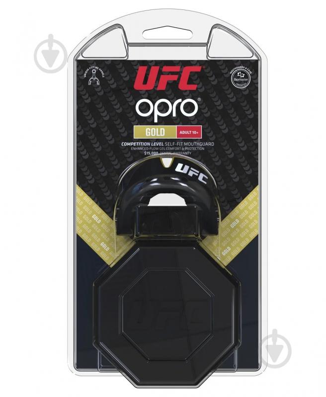 Капа Opro UFC_Gold_Black р. универсальный - фото 6 Капа Opro UFC_Gold_Black р. универсальный - фото 6