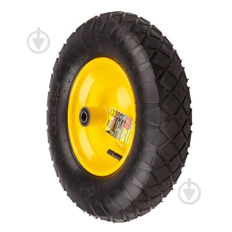 Колесо пневматическое Budmonster для тачки 4.00-8 (4.00x8) (01-040) 380 мм 56767 - фото 2
