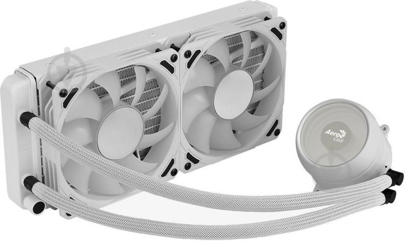 Система водного охлаждения AeroCool Mirage L240 WH (ACLA-MR24127.73) White - фото 6