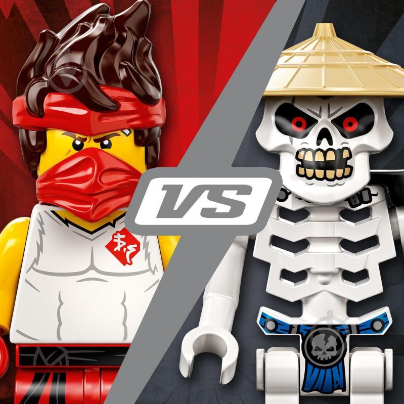 Конструктор LEGO Ninjago Кай проти Скулкіна 71730 - фото 13 Конструктор LEGO Ninjago Кай проти Скулкіна 71730 - фото 13
