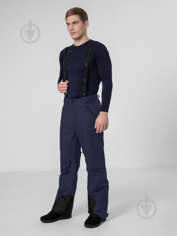 Брюки 4F SKI TROUSERS SPMN003 H4Z22-SPMN003-30S р. XXL синий - фото 1