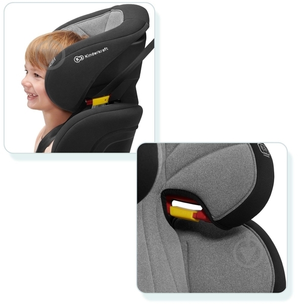 Автокрісло Kinderkraft Unity сірий grey 00-00158712 - фото 13