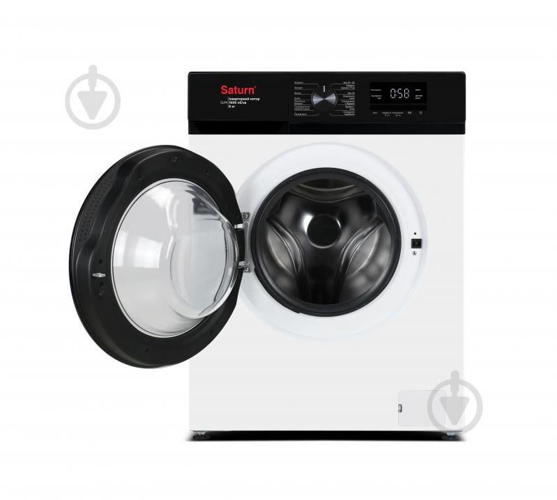 Стиральная машина Saturn ST-WM0612WBB Slim - фото 4