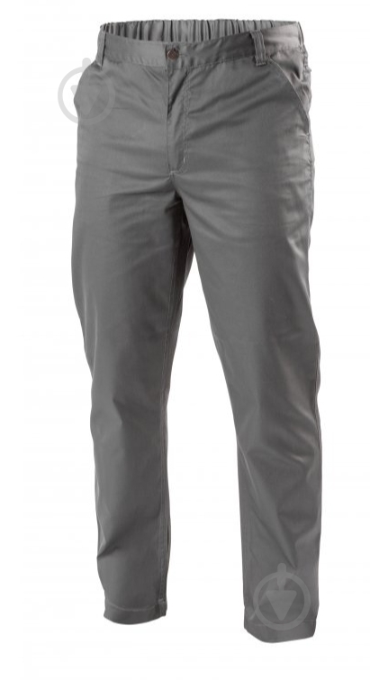 Штани робочі HOEGERT FABIAN р. 4XL HT5K309 темно-сірий - фото 1