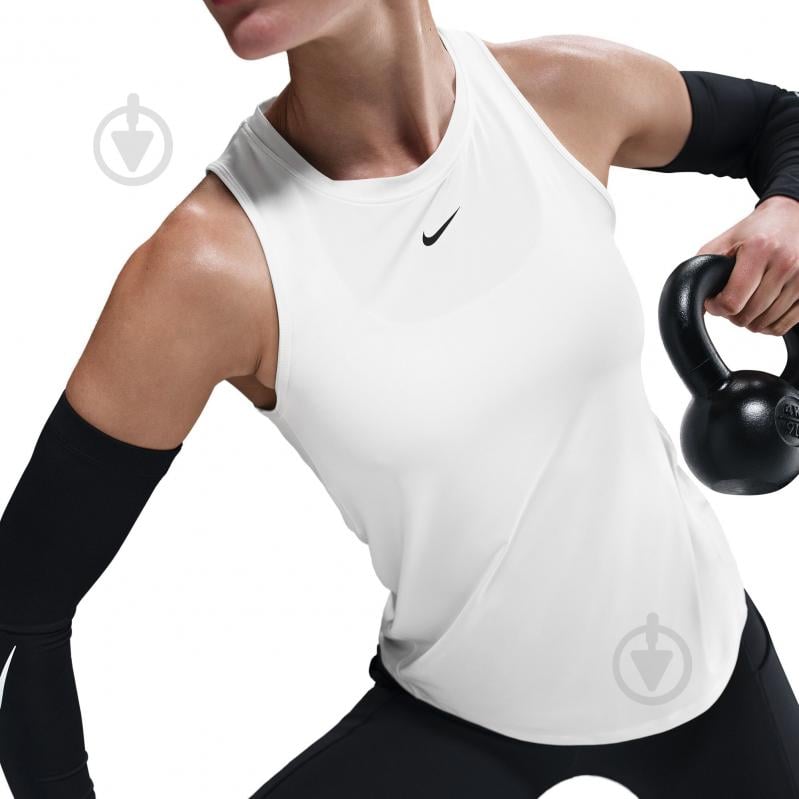 Майка Nike W NK ONE CLASSIC DF TANK WT IB9385-100 р.L білий - фото 6