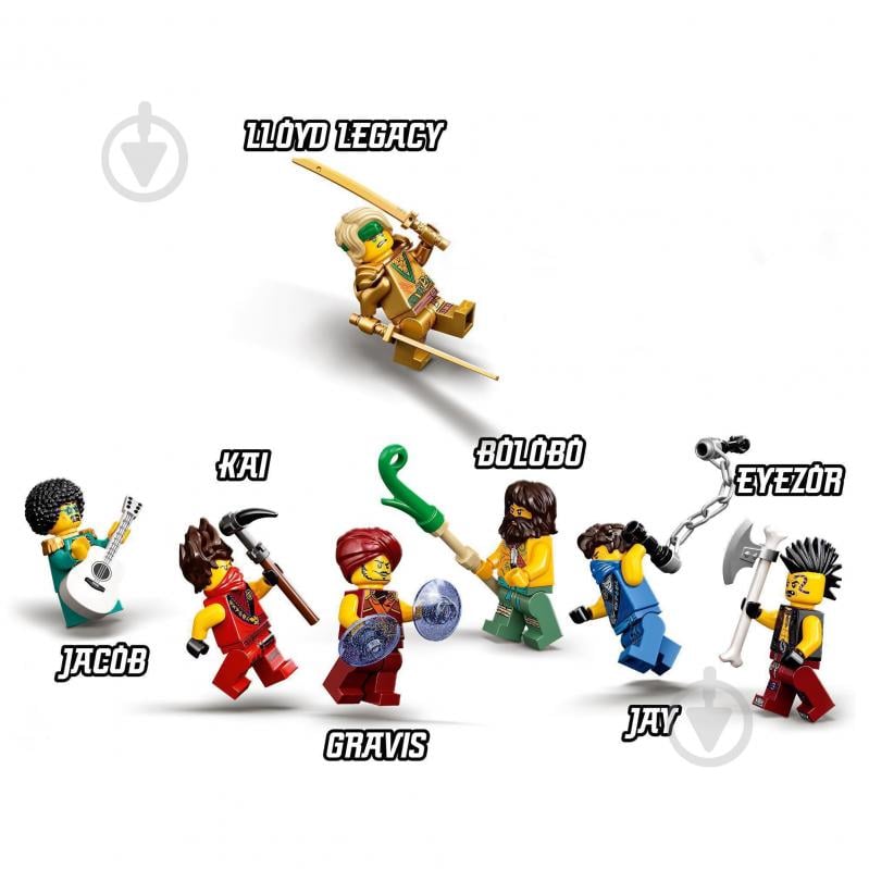 Конструктор LEGO Ninjago Турнир стихий 71735 - фото 11