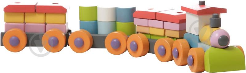 Конструктор деревянный Cubika Поезд LP-2 - фото 1 Конструктор деревянный Cubika Поезд LP-2 - фото 1