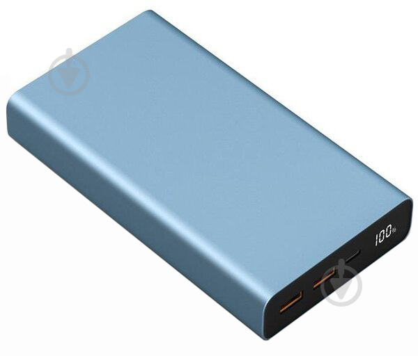 Повербанк 2E PD100W 20000 mAh blue steel (2E-PB2501-STEEL) - фото 1