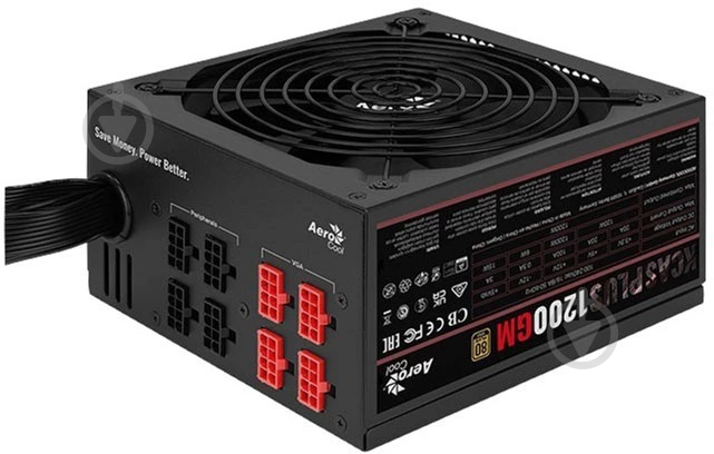 Блок питания AeroCool KCAS Plus 1200GM ACPG-KPK2FEC.12 1200 Вт - фото 3