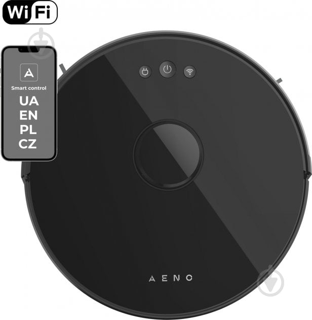 Робот-пилосос мийний AENO RC3S black - фото 1