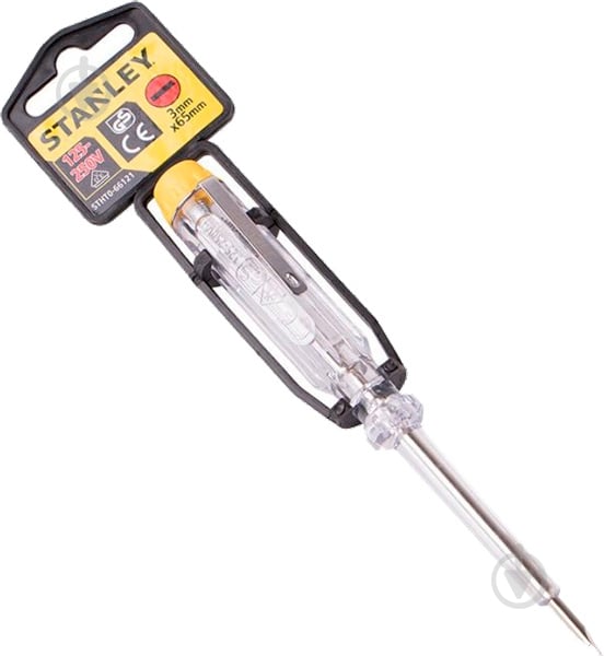 Отвертка Stanley индикаторнаz SL3х65мм STHT0-66121 - фото 1
