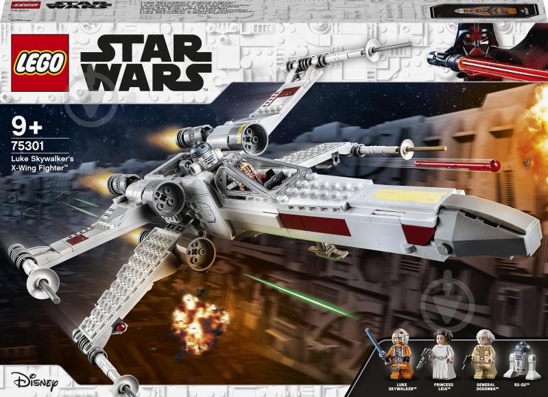 Конструктор LEGO Star Wars Истребитель X-wing™ Люка Скайвокера 75301 - фото 1