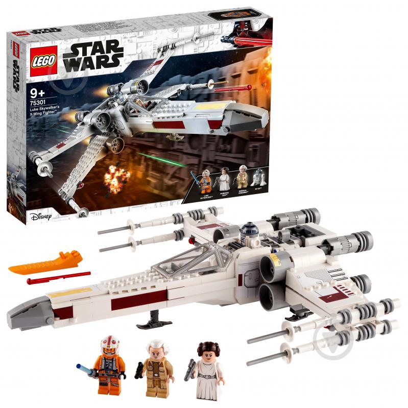 Конструктор LEGO Star Wars Истребитель X-wing™ Люка Скайвокера 75301 - фото 2