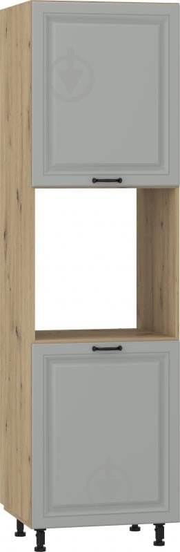 Шафа-пенал під духовку ШДР 60/214/56 МС Глорія_ASHEN /фасад МДФ №332 попелястий матовий/дуб артізан Грейд - фото 1 Шафа-пенал під духовку ШДР 60/214/56 МС Глорія_ASHEN /фасад МДФ №332 попелястий матовий/дуб артізан Грейд - фото 1