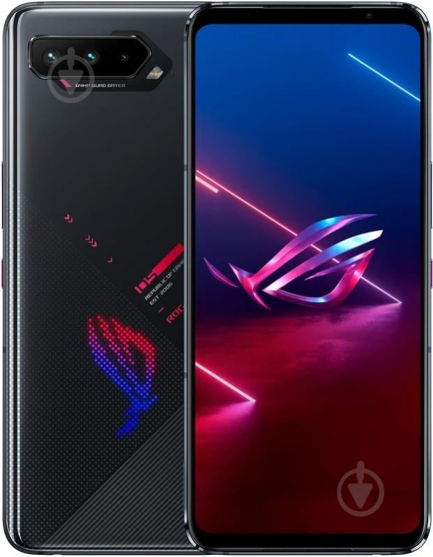 Смартфон Asus ROG Phone 5s 12/512GB black (90AI0091-M00360) - фото 1