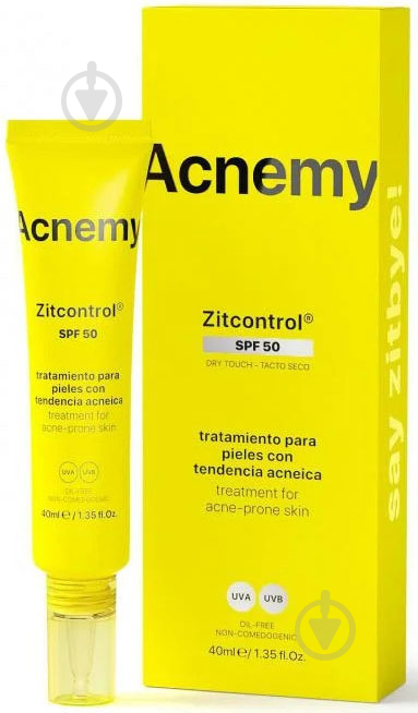 Крем солнцезащитный ACNEMY SPF 50 40 мл - фото 1