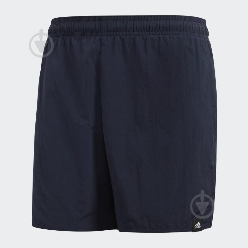 Шорты Adidas SOLID SH SL CV7112 р. M темно-синий - фото 1 Шорты Adidas SOLID SH SL CV7112 р. M темно-синий - фото 1