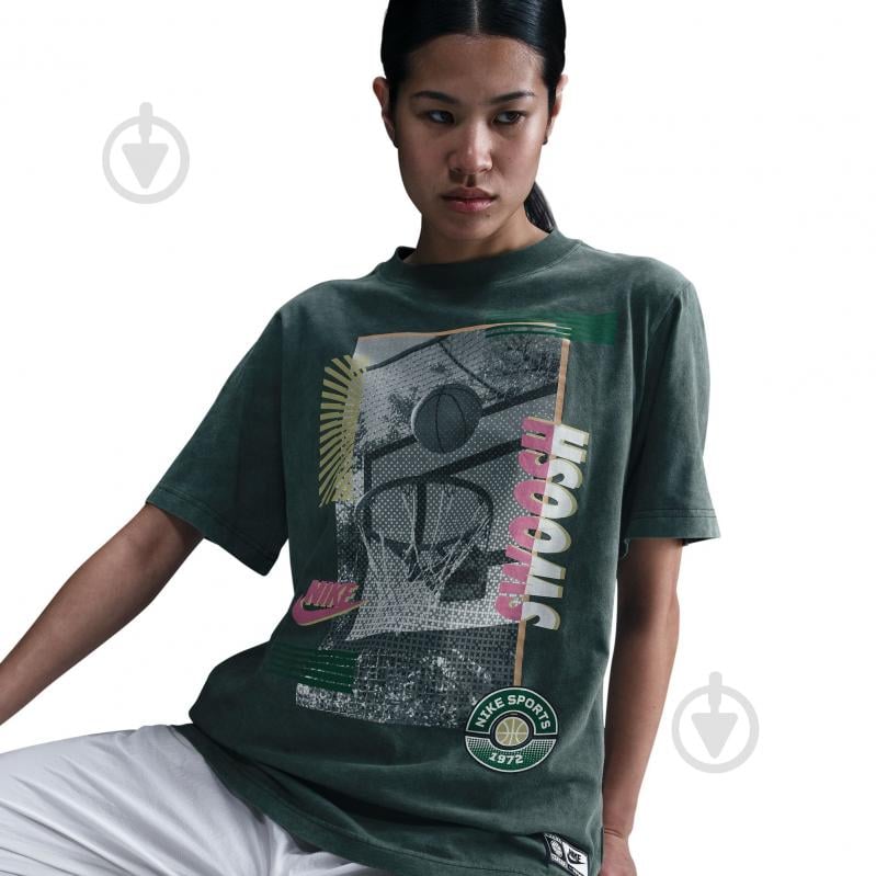 Футболка W NK SS TEE OC BB SP25 HJ3634-338 р.L зелений - фото 6 Футболка W NK SS TEE OC BB SP25 HJ3634-338 р.L зелений - фото 6