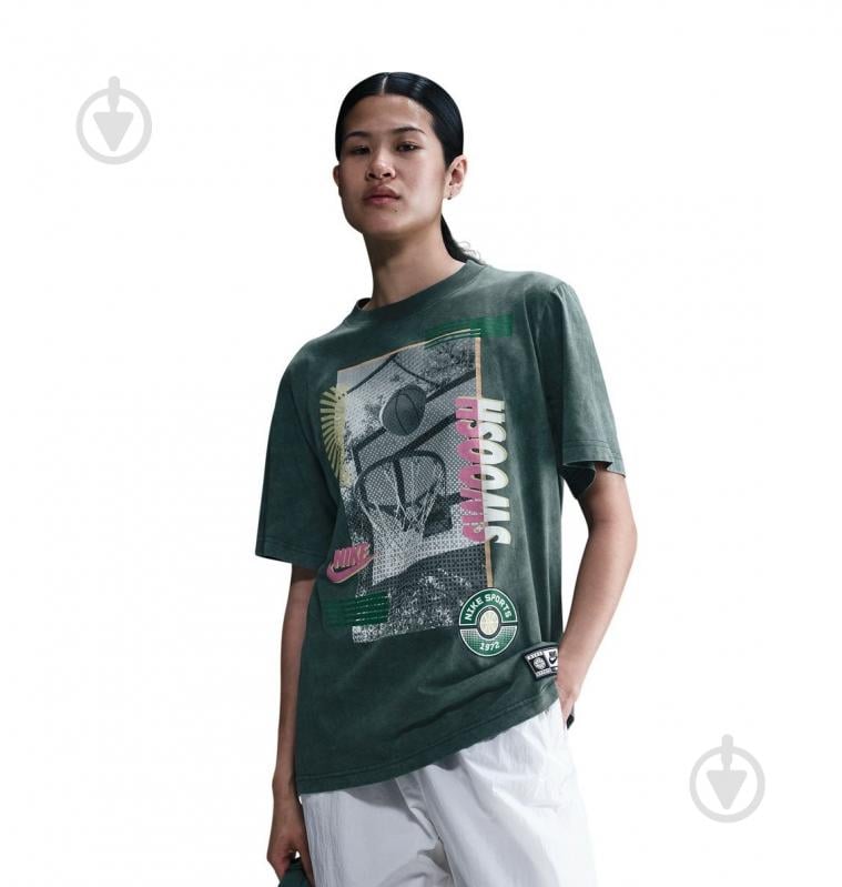 Футболка W NK SS TEE OC BB SP25 HJ3634-338 р.L зелений - фото 1 Футболка W NK SS TEE OC BB SP25 HJ3634-338 р.L зелений - фото 1