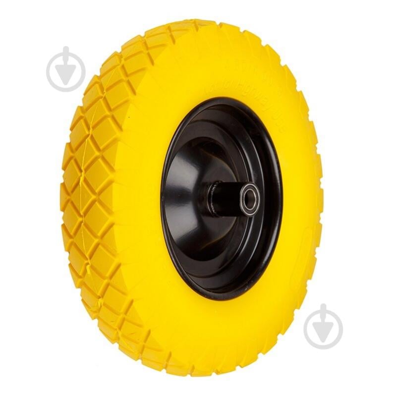 Колесо пенополиуретановое Budmonster бескамерное для тачки 4.00-8 (4.00x8) (01-058) 390 мм 84903 - фото 4 Колесо пенополиуретановое Budmonster бескамерное для тачки 4.00-8 (4.00x8) (01-058) 390 мм 84903 - фото 4
