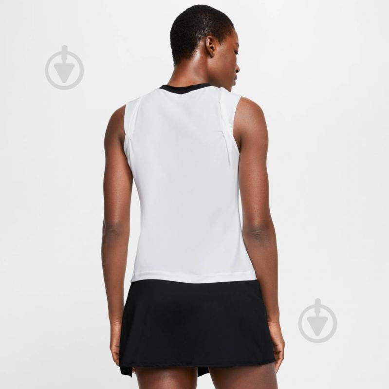 Футболка Nike W NKCT DRY TANK PS NT CI9324-100 р.L белый - фото 5