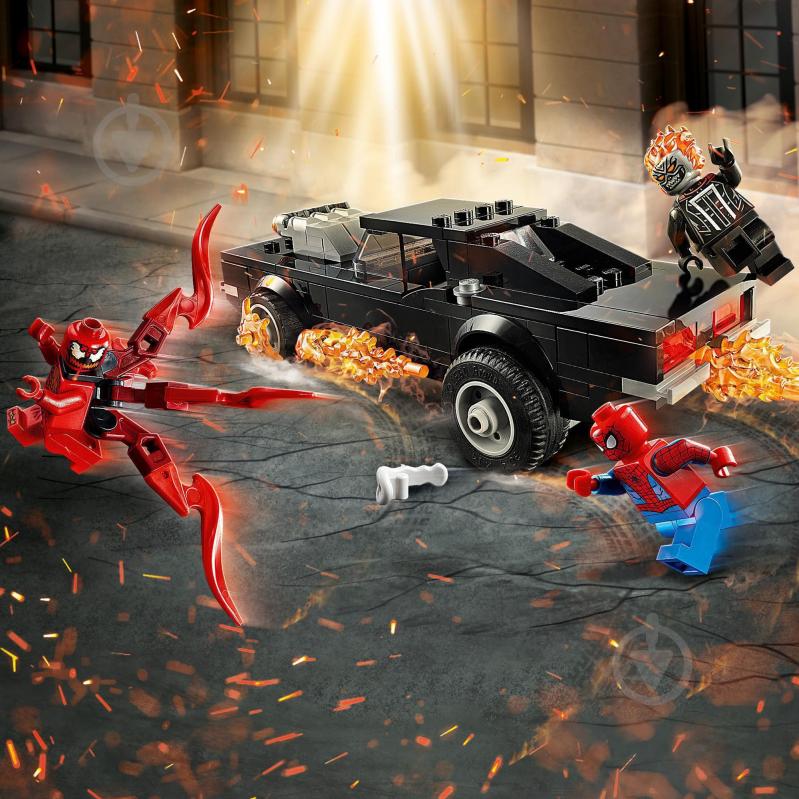 Конструктор LEGO Super Heroes Marvel Людина-Павук і Примарний Вершник проти Карнажа 76173 - фото 11