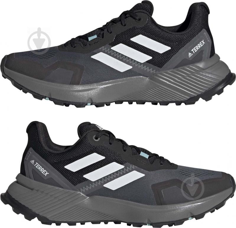 Кросівки жіночі Adidas TERREX SOULSTRIDE FY9256 р.37 1/3 чорні - фото 5