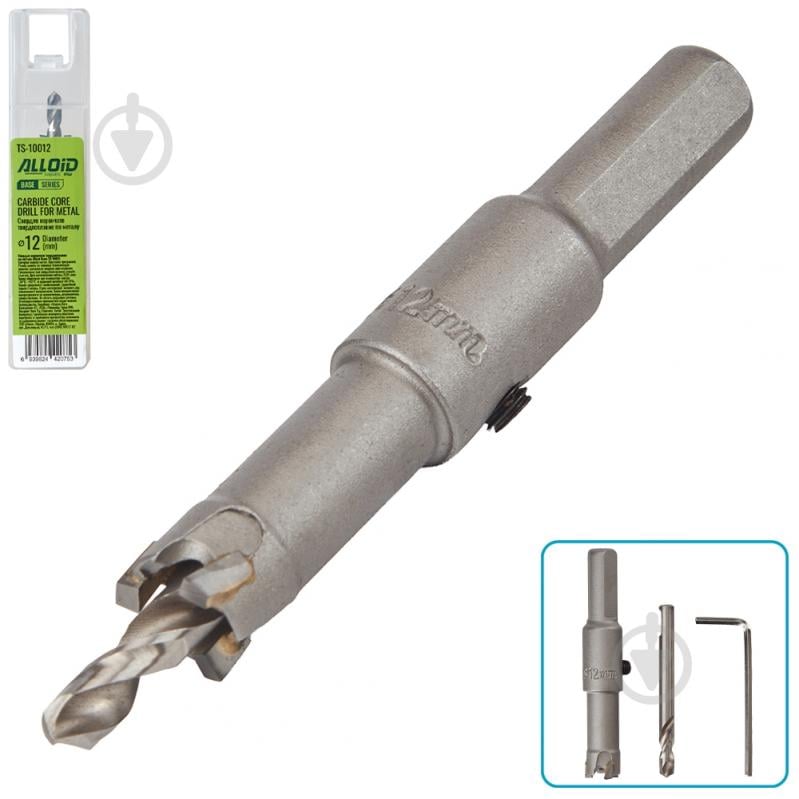 Свердло корончате Alloid 12 мм TS-10012 - фото 1 Свердло корончате Alloid 12 мм TS-10012 - фото 1