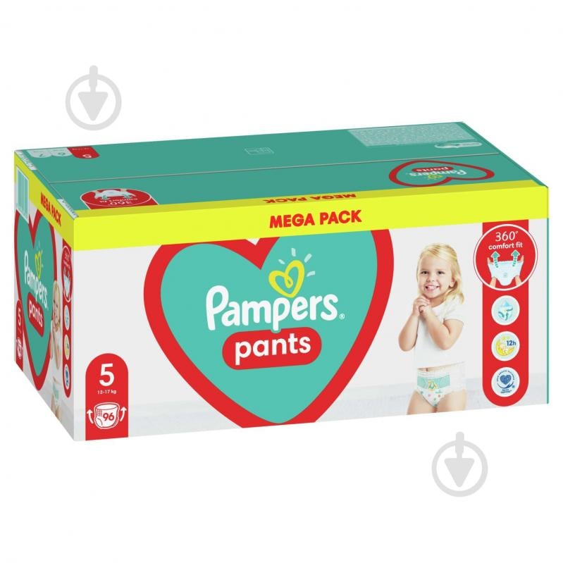 Підгузки-трусики Pampers 5 12-17 кг 96 шт. - фото 3