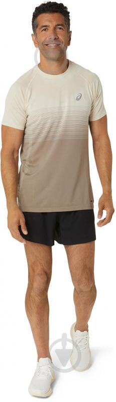 Футболка Asics SEAMLESS SS TOP 2011C398_250 р.M бежевый - фото 5