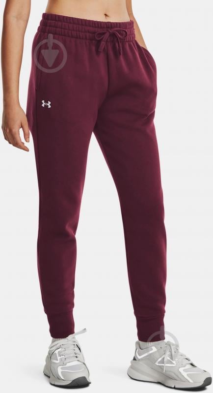 Брюки Under Armour UA RIVAL FLEECE JOGGER 1379438-600 р. XS бежевый - фото 1