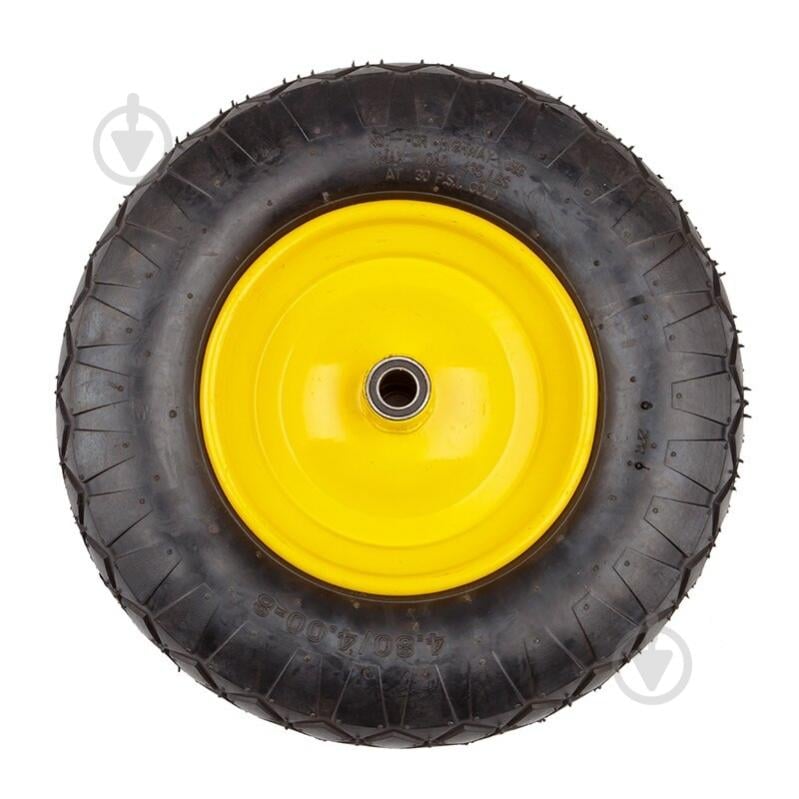 Колесо пневматическое Budmonster для тачки 4.00-8 (4.00x8) (01-049) 380 мм 57019 - фото 3