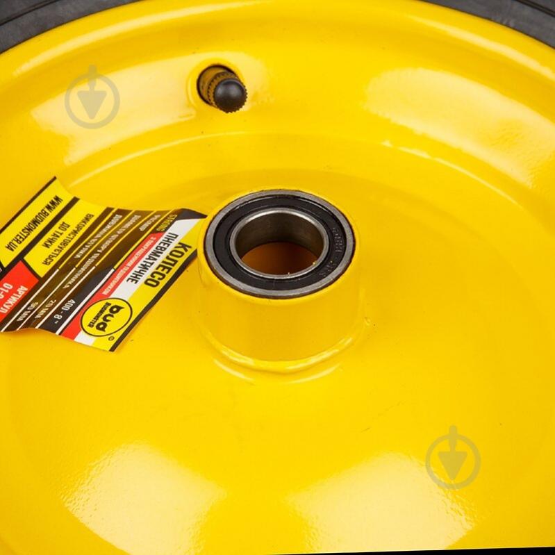 Колесо пневматическое Budmonster для тачки 4.00-8 (4.00x8) (01-049) 380 мм 57019 - фото 5