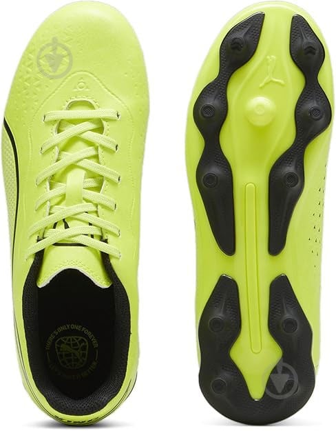 Бутсы Puma King Match Fg/Ag Jr 107573 р.37 зеленый - фото 7