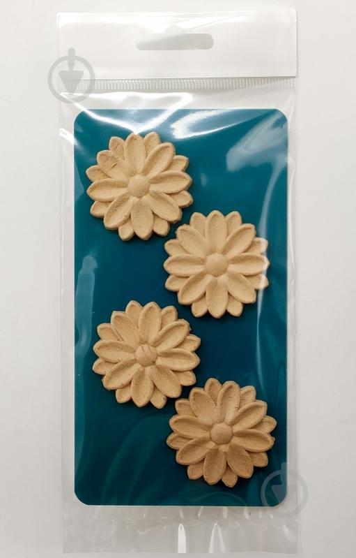 Декоративная панель деревянная розетка 4 шт, RZ.02.40 40х40x4 мм - фото 6 Декоративная панель деревянная розетка 4 шт, RZ.02.40 40х40x4 мм - фото 6