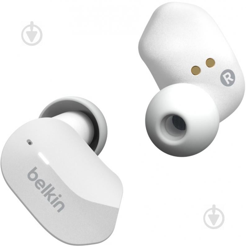 Наушники Belkin Soundform True Wireless Headphones white (AUC001BTWH) - фото 1