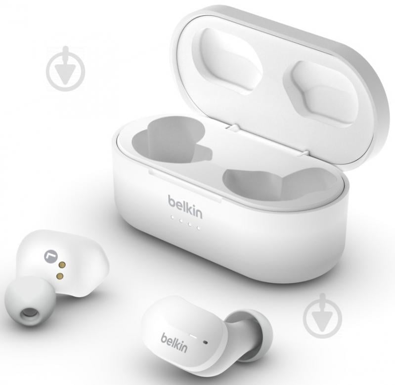 Наушники Belkin Soundform True Wireless Headphones white (AUC001BTWH) - фото 3