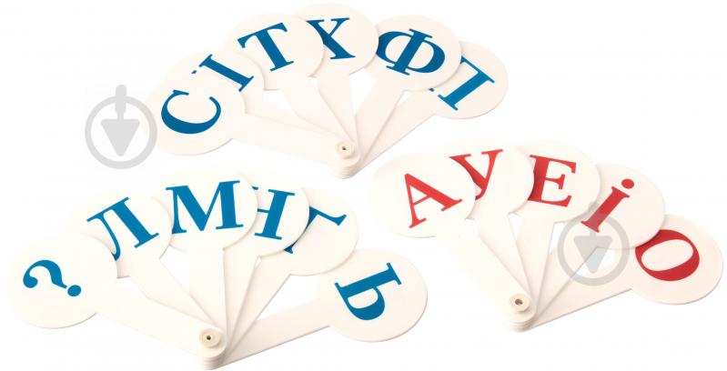 Веер с буквами ZiBi Украинский алфавит - фото 2