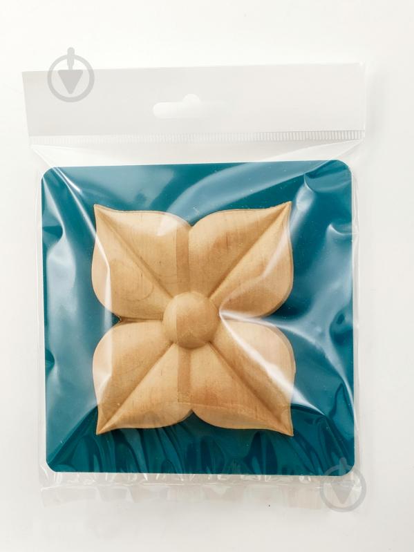 Декоративная панель деревянная розетка 1 шт, RZ.08.90 90х90x14 мм - фото 6 Декоративная панель деревянная розетка 1 шт, RZ.08.90 90х90x14 мм - фото 6