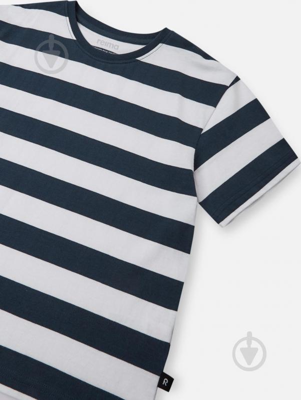 Футболка Reima Rannut р.116 синій 5200218A-698A - фото 3 Футболка Reima Rannut р.116 синій 5200218A-698A - фото 3