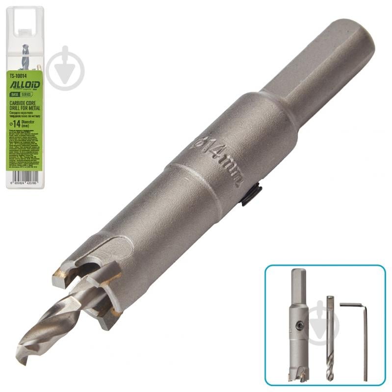 Свердло корончате Alloid 14 мм TS-10014 - фото 1 Свердло корончате Alloid 14 мм TS-10014 - фото 1