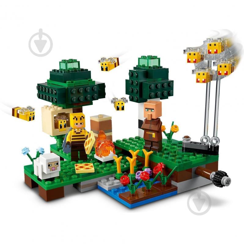 Конструктор LEGO Minecraft Пасека 21165 - фото 4