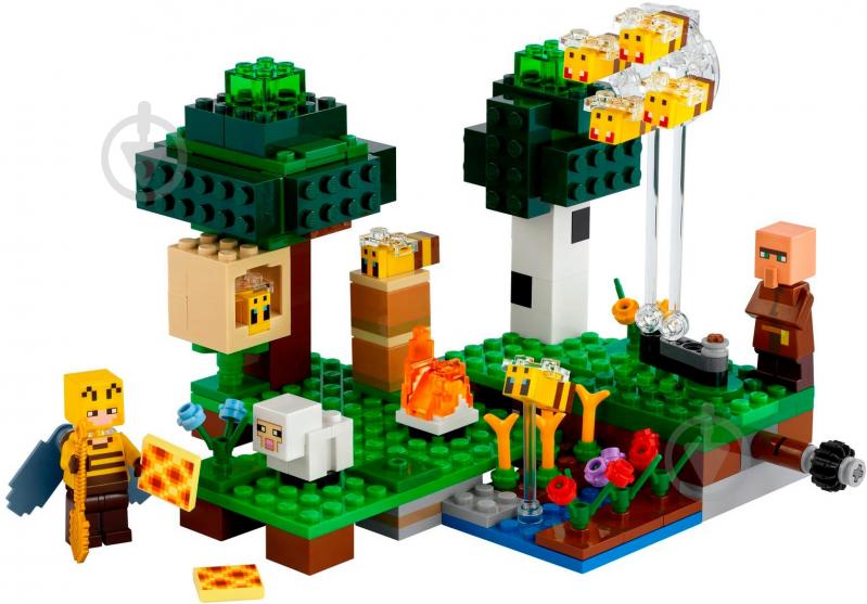 Конструктор LEGO Minecraft Пасека 21165 - фото 13
