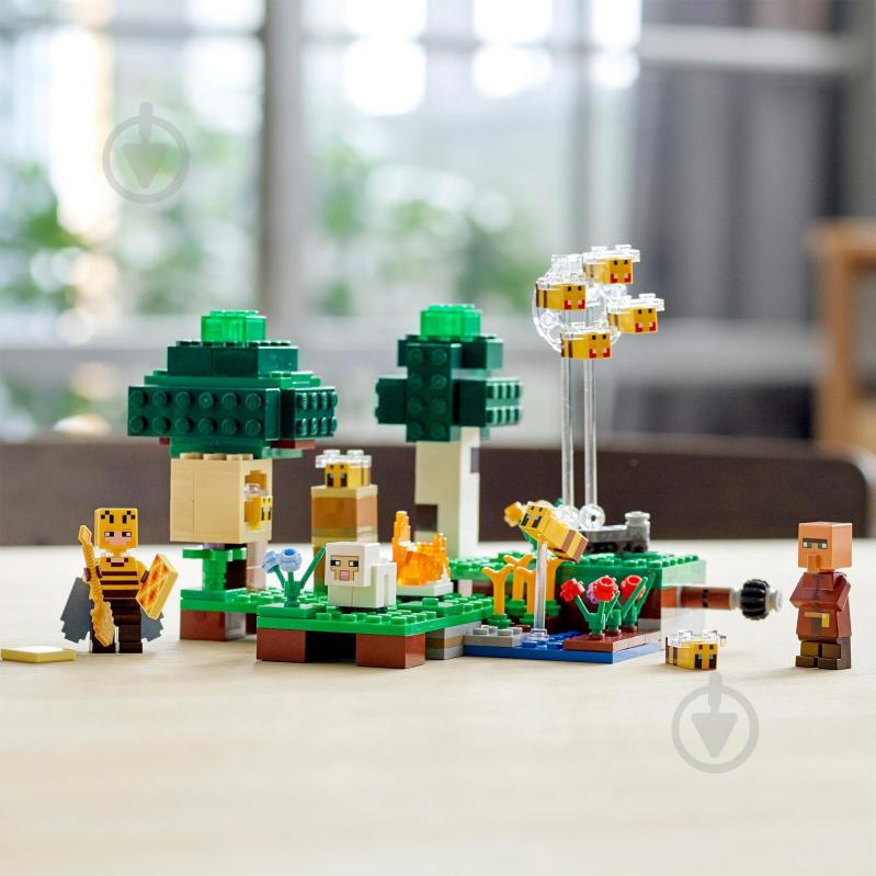 Конструктор LEGO Minecraft Пасека 21165 - фото 10