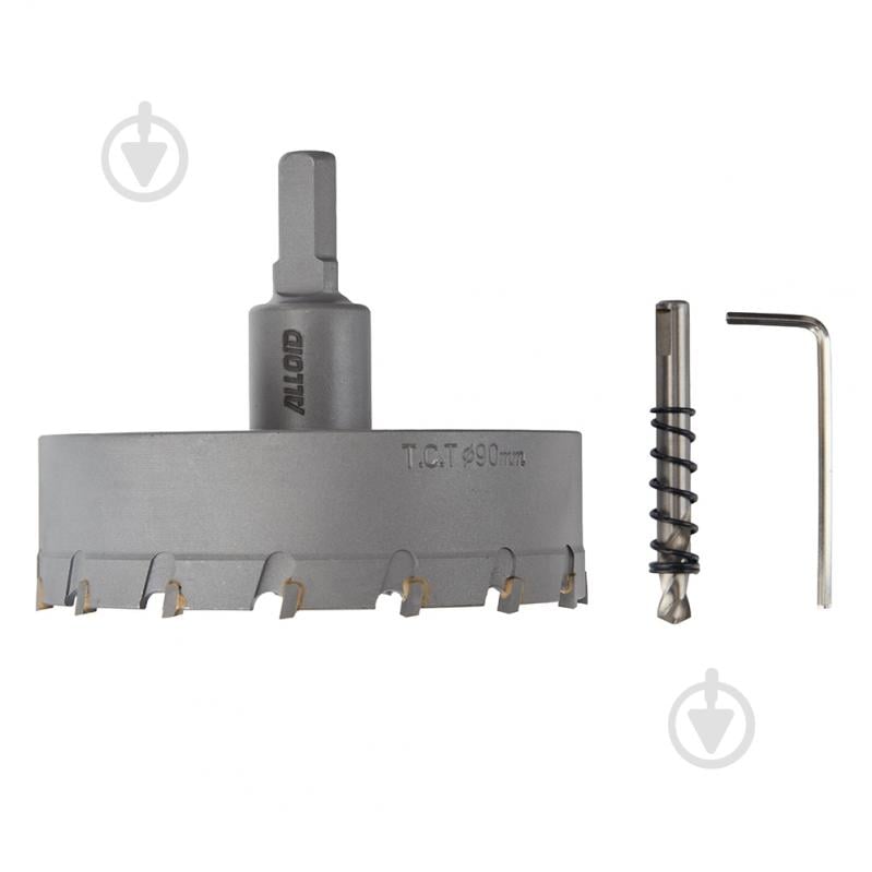 Сверло корончатое Alloid 90 мм TS-10090 - фото 4 Сверло корончатое Alloid 90 мм TS-10090 - фото 4