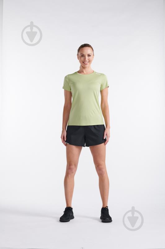 Футболка 2XU Aero Tee WR6565a_GNM/WRF р.XS зелений - фото 8